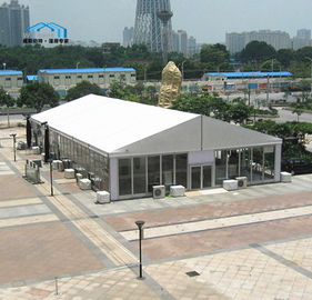 White Exhibition Canopy Tent For Advertising Event Easily Dismantled