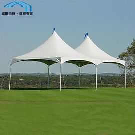 Outdoor Spring Top Marquee PVC Frame Galvanized Steel Connectors