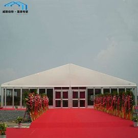 Professional Outdoor Marquee Tent / White Wedding Canopy Tent Light Weight