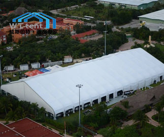 Fireproof PVC Roof Curved Tent With Different Span Size For Selection