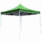 White Folding Shade Canopy Coated Polyester Oxford 300D UV Proof Fabric