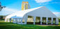 Outdoor Large Curved Tent / Permanent Event Tent Aluminum Alloy Structure