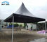 Easy Up Black Pagoda Event Tent , Fireproof Small Pagoda Gazebo Canopy