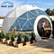 Metal Geodesic Dome Tent / White Geodesic Dome Translucent Cover
