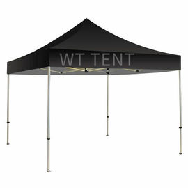 Light Weight Folding Pop Up Canopy Black Roof Cover Sun Protection