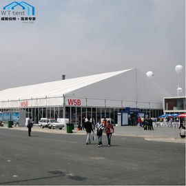 PVC Exhibition Canopy Tent Anti - Rust Structure Easily Dismantling