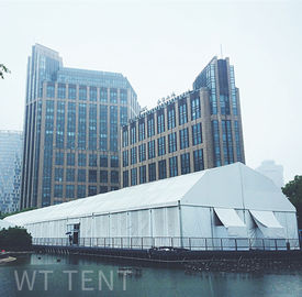 Commercial Polygon Tent Self - Cleaning Ability For Display Shows