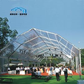 Exterior Polygon Tent PVC Coated Fabric Big Festival Celebration Use