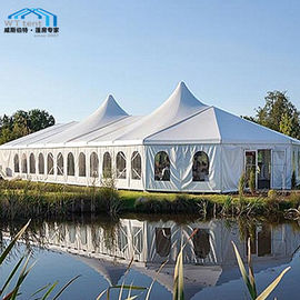 Giant Custom Party Tents Mixed Marquee Party Tent High Peak Cassette Flooring