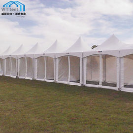 Waterproof Spring Top Marquee Pavilion Translucent Side Walls Easy Cleaning
