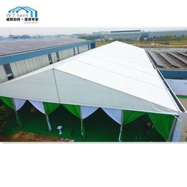 Transparent Outdoor Marquee Tent / 25 x 50 Huge Canopy Party Tent 1000 People