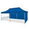 Large Foldable Canopy Tent Hexagon Aluminum Profiles Clear Windows