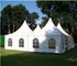 Colorful Leisure Pagoda Event Tent Outside Tight Sewed Fire Resistant Cover