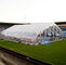 Transparent Curved Marquee Tent Windproof Cover Span Size 12m - 40m
