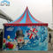 Colorful Pagoda Style Canopy Customized LOGO Printing Service Exhiobition Use