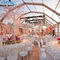 Giant Polygon Tent Corrosion Resistance with Romantic Wedding Decorations