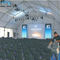 Black Multi Arched Polygon Tent 50m Wide for Conference Event