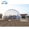 30m Steel Geodesic Dome Cover , Flame Retardant Commercial Dome Tents