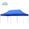 Blue Customized Instant Folding Tent , Waterproof Trade Show Pop Up Tents