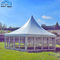 Glass Wall Multi Sided Tent , Six Sides White Hexagonal Marquee