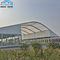 Transparent Window Arcum Tent Arched Roof with Solid Sidewalls
