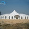 Aluminum Mixed Custom Made Tents Special White PVC Tapered Roof Cover