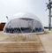 Metal Powder Coating Geodesic Dome Camping Tent 3m - 30m Diameter UV Proof